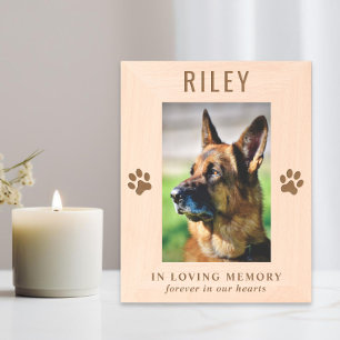 Marcos Grabados Foto conmemorativa de mascota fallecida