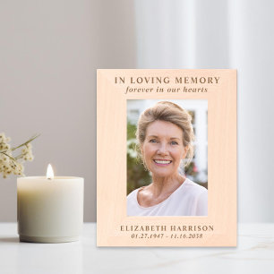 Marcos Grabados Foto conmemorativa del funeral