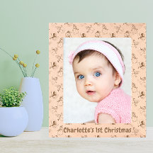 Foto del primer Navidad del bebé | Patrón de muñec