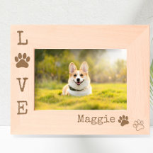 Fotografía personalizada moderna de Dog LOVE Paw