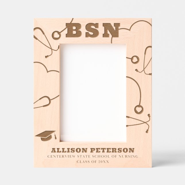 Marcos Grabados Graduación BSN (Anverso)
