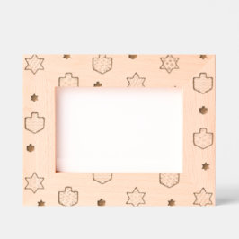 Marcos Grabados Hanukkah Dreidels & Stars