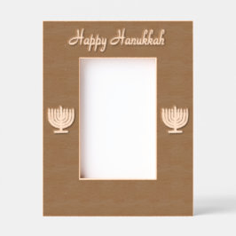 Marcos Grabados Hanukkah Menorah 4Sarah Laser