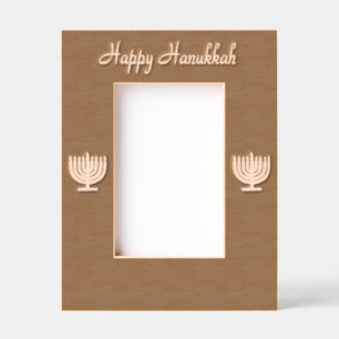 Marcos Grabados Hanukkah Menorah 4Sarah Laser