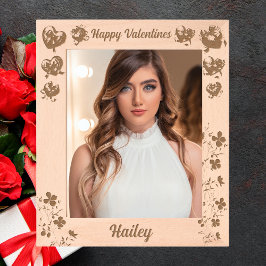 Marcos Grabados Heart Coquette Valentines Gift Laser Picture