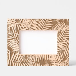 Marcos Grabados Hojas de palma y Naranjas