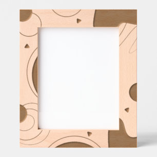 Marcos Grabados Imagen de arte de líneas geométricas de estilo