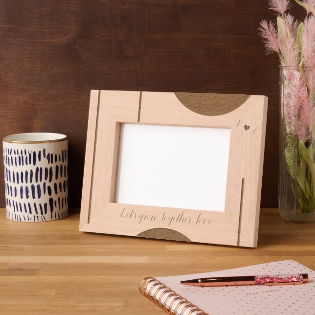 Marcos Grabados Imagen inspiradora de "Crecemos juntos" (Izquierda)