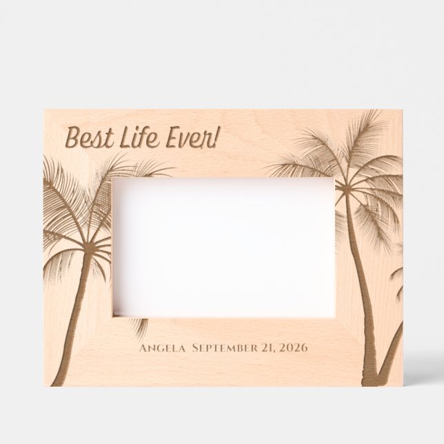 Marcos Grabados JW Baptism Keepsake -Personalized! (Anverso)