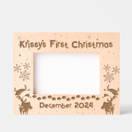 Marcos Grabados La primera Navidad del bebé