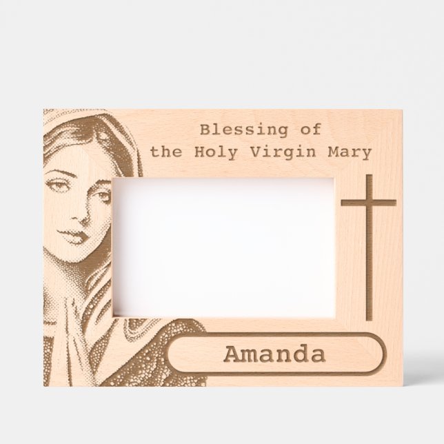 Marcos Grabados la Santa Virgen María (Anverso)