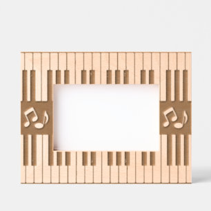 Marcos Grabados Láser de diseño de teclado de piano