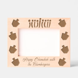 Marcos Grabados Luces de Hanukkah