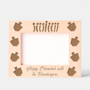 Marcos Grabados Luces de Hanukkah