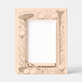 Marcos Grabados Madera amante del golf