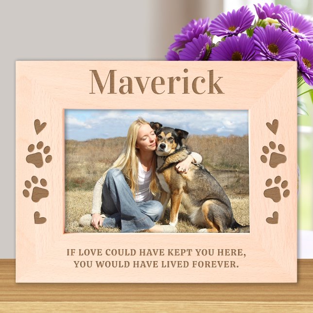 Marcos Grabados Mascota Memorial Perro Simpatía Personalizada Foto (Subido por el creador)