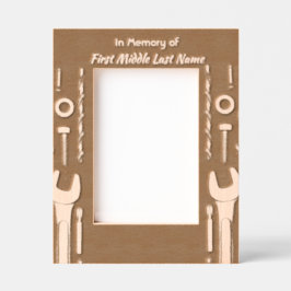 Marcos Grabados Mecánico de herramientas de oraciones fotográficas