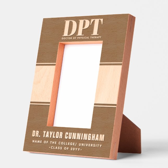 Marcos Grabados Médica de DPT moderno personalizado de la terapia  (Izquierda)