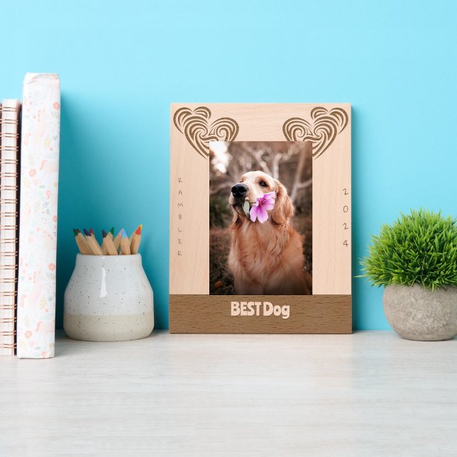 Marcos Grabados MEJOR Boda de perro (Subido por el creador)