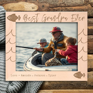 Marcos Grabados Mejor Ola de Pesca del Abuelo