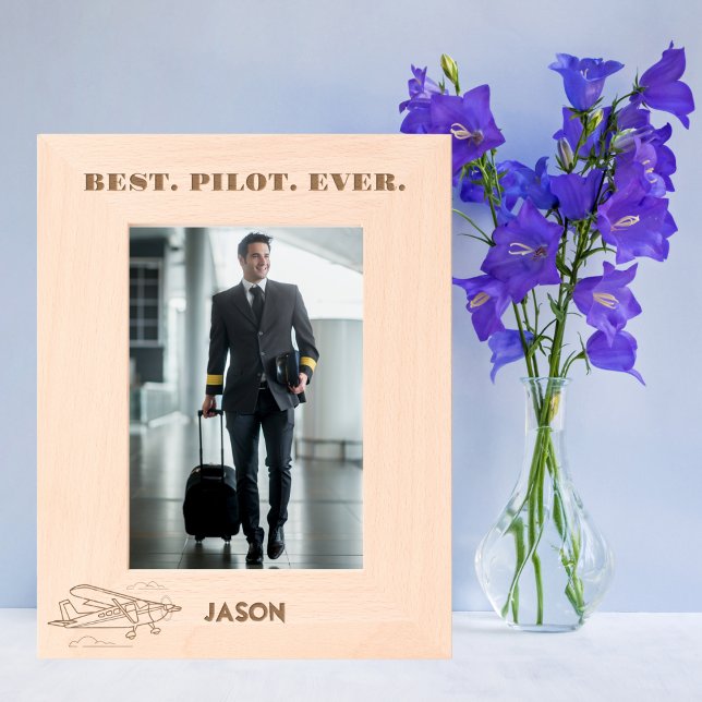 Marcos Grabados Mejor piloto de nubes de avión, Personalizado de a (Subido por el creador)