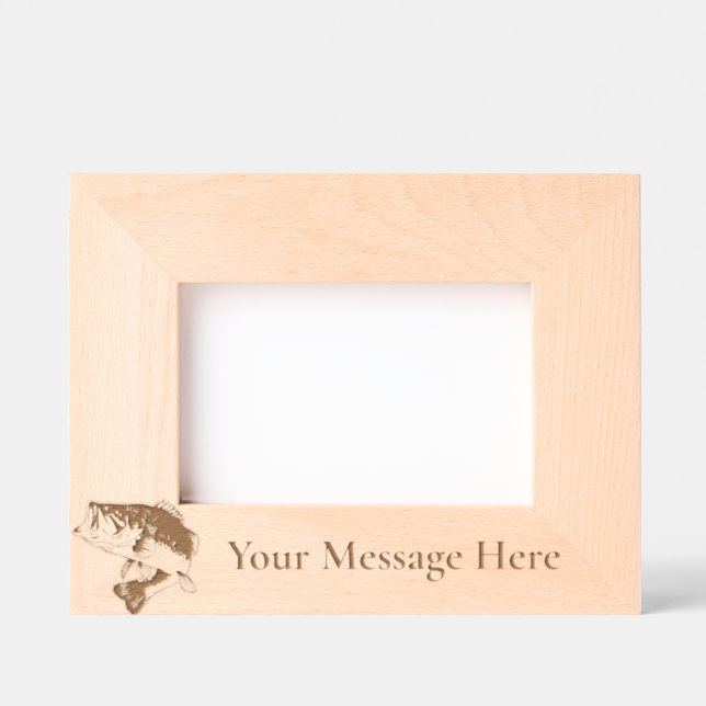 Marcos Grabados Memoria de pesca de bajo rendimiento Foto personal (Anverso)