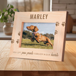 Marcos Grabados Memorial Mascota de las pinturas de personalizado