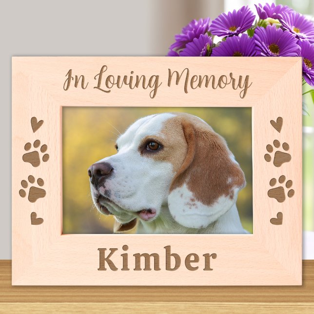 Marcos Grabados Memorial mascota en la foto de Perro de Memoria Am (Subido por el creador)