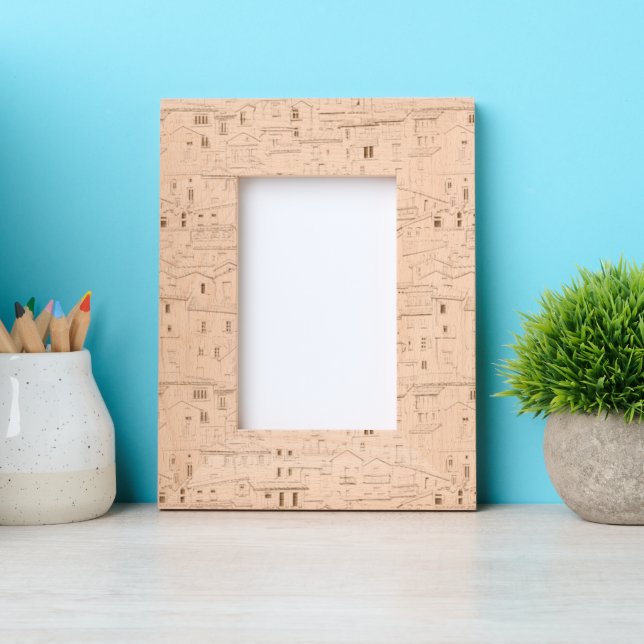 Marcos Grabados Modern community pattern Trendy Cute artwork  (Anverso)