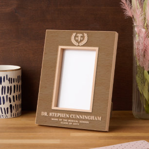 Marcos Grabados Moderno Médico de Medicine Med School Graduado