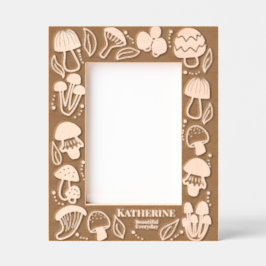 Marcos Grabados Mushroom