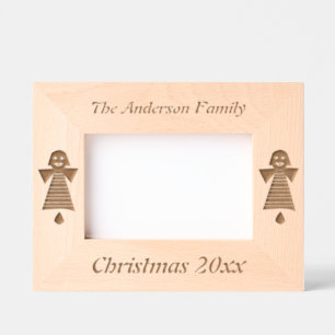 Marcos Grabados Navidades Angel Bell Personalizado