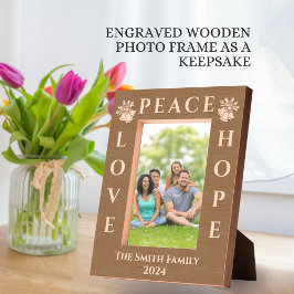 Marcos Grabados Navidades de amor, paz y esperanza saludan la imag