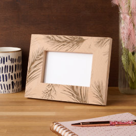 Marcos Grabados Navidades Holly Wooden