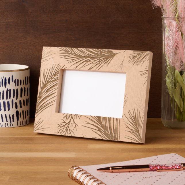 Marcos Grabados Navidades Holly Wooden (Izquierda)