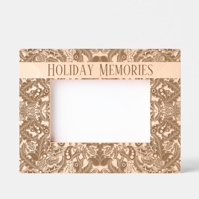 Marcos Grabados Navidades Paisley "Recuerdos de vacaciones" (Anverso)