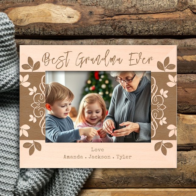 Marcos Grabados Nombre de familia de vacaciones felices (Subido por el creador)