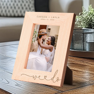Marcos Grabados Nosotros hacemos Boda personalizado