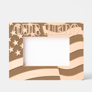 Marcos Grabados Nuestra bandera norteamericana