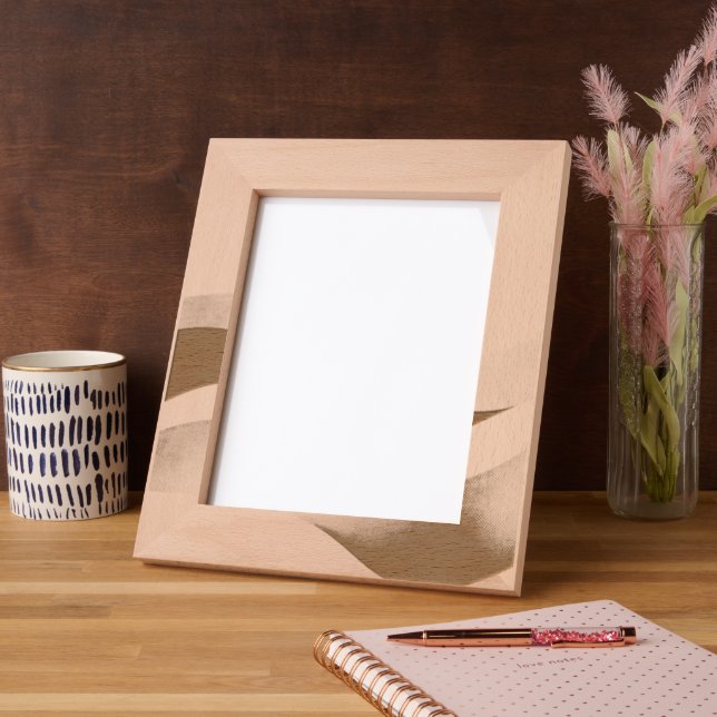 Marcos Grabados Olas del desierto calmo con esencia de Fennec | Se (Izquierda)