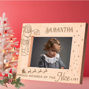 Marcos Grabados Orgulloso miembro de la lista de Navidades de Niza