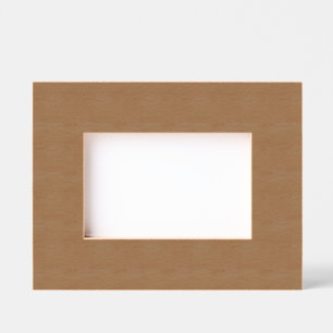 Marcos Grabados Paisaje de 6" x 4", FrameStyle: natural