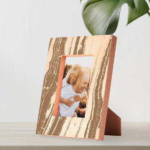 Marcos Grabados Patrón de mármol agate Minimalista moderno