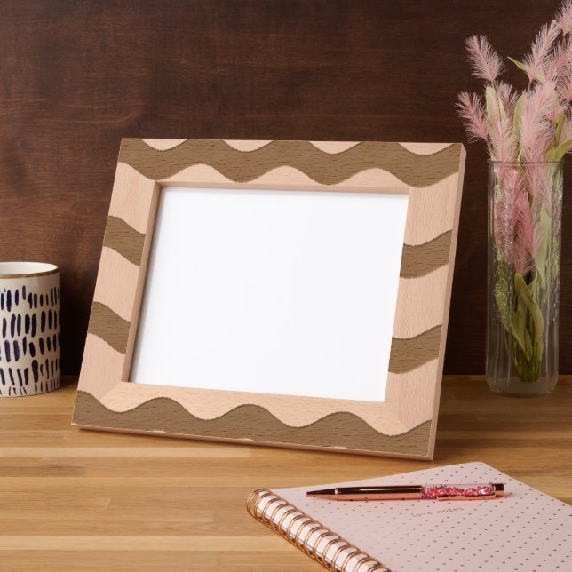 Marcos Grabados Patrón de ondas grabadas (Izquierda)