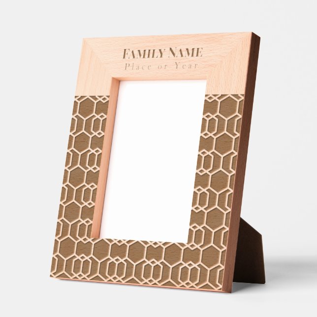 Marcos Grabados Patrón de repetición moderno (Izquierda)