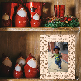 Marcos Grabados Patrón Santa | Foto de los niños de navidad de Fel
