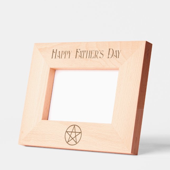 Marcos Grabados Pentáculo del Día del Padre (Izquierda)