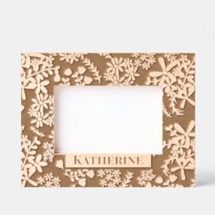 Marcos Grabados Pequeñas flores de Bouquet