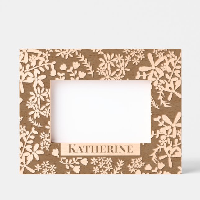 Marcos Grabados Pequeñas flores de Bouquet (Anverso)