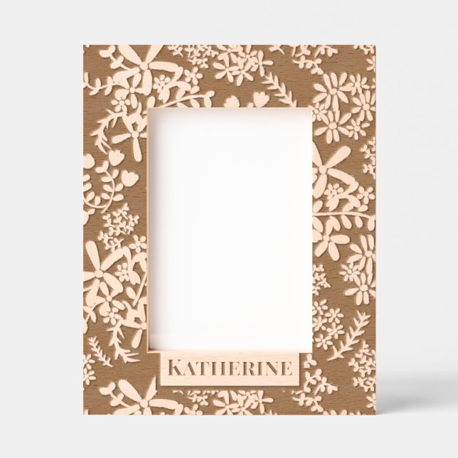 Marcos Grabados Pequeñas flores de Bouquet (Anverso)